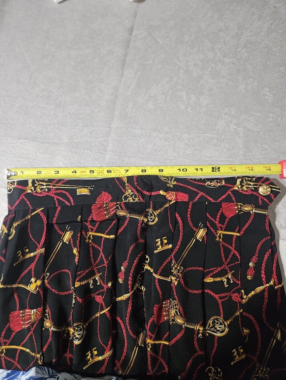VTG Talbots Pleated Skirt Size 12 - Picture 4 of 5